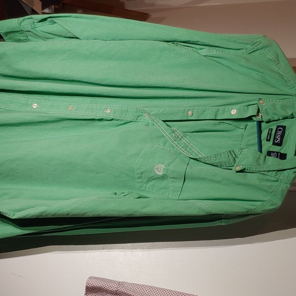 Chaps easy care button up